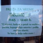 Caffe Meydan u Novom Pazaru započeo sa trendom nesluženja za vrijeme džume namaza