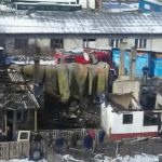 Berane: Zbrinute sve porodice kojima su juče izgorjeli stanovi