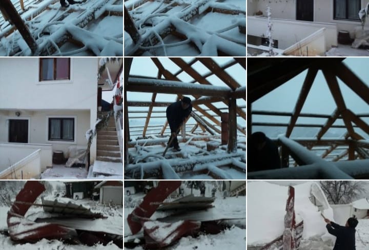 Olujno nevrijeme rušilo krvove kuća u Bijelom Polju – Prouzrokovana šteta na brojnim objektima