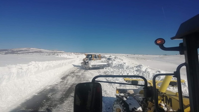 Magistralni putevi na Pešteri prohodni, seoski se čiste