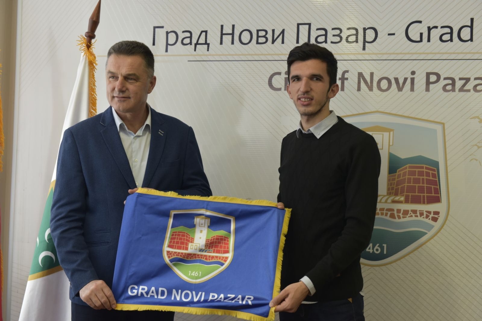 Elzan Bibić sportski ambasador grada Novog Pazara