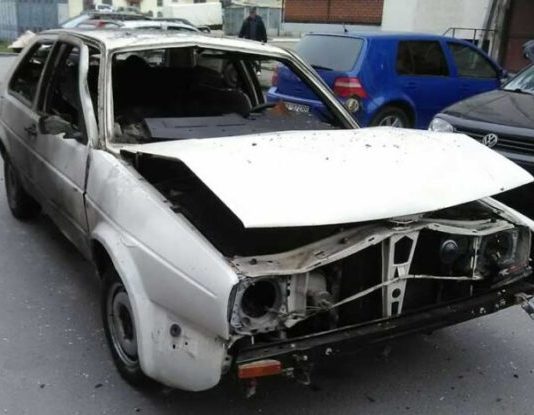 Eksplozija u Beranama: Uništeno vozilo policijskog inspektora