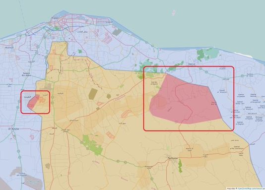 Haftarove snage izgubile kontrolu nad nizom strateških gradova zapadno od Tripolija