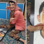 Inspirativna Iranka nogom nacrtala portret Cristiana Ronalda