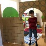 Dječak napravio džamiju od kartona i uljepšao ramazan svojoj porodici