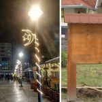 NASTAVAK IZBORNE KAMPANJE: Tutinci dobili ukrase i tablu za umrlice