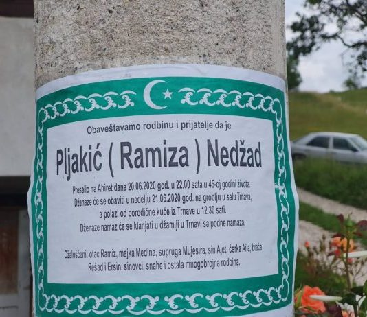 Ispovijest oca, čiji je sin umro od korone u Novom Pazaru (video)