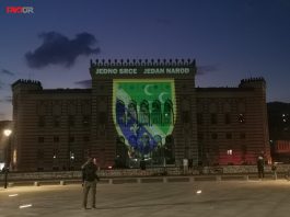 Vijećnica u bojama zastave Sandžaka: Podrška svima koji se bore za zdravlje i živote građana