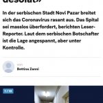 Novine u Švicarskoj o krizi u Novom Pazaru