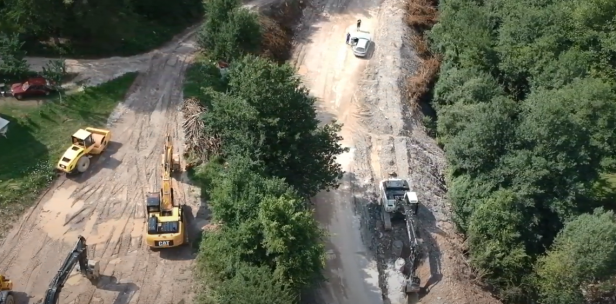 Pogledajte snimak rekonstrukcije puta Novi Pazar-Tutin (VIDEO)