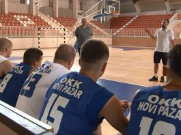 Košarkaši Novog Pazara počeli pripreme za nastupajuću sezonu u KLS