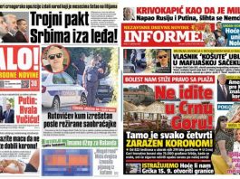 Sporazum Krivokapića, Bečića i Abazovića razočarao srpske tabloide