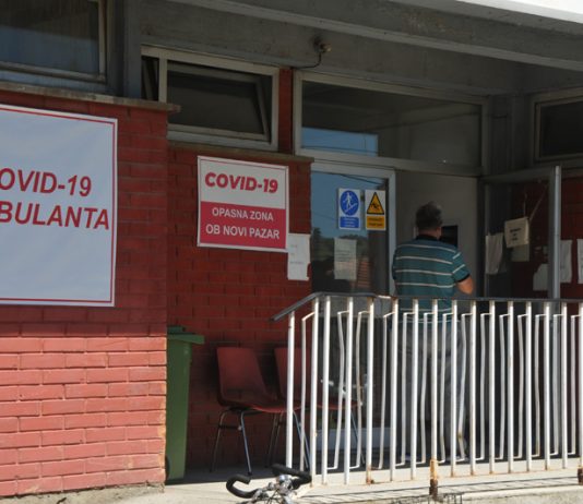U OB Novi Pazar osam kovid pacijenata, dva na aparatima za kiseonik