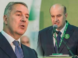 Đukanović čestitao Husoviću na lojalnosti
