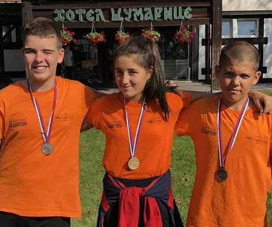 Šampionu tri medalje u Kragujevcu