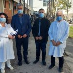 Rukovodstvo opštine Prijepolje posetilo kovid ambulantu, epidemiološka situacija nepovoljna