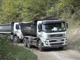 Nastavljeni radovi na putu Sjeverin – Strmac