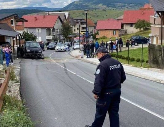 Dvije osobe povrijeđene u saobraćajnoj nezgodi u Rožajama