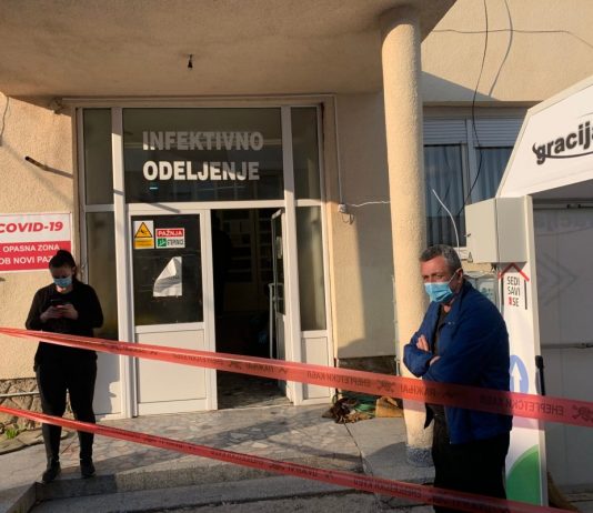 U Novom Pazaru na liječenju 50 kovid pacijenata