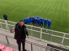 Vođa navijača Fenera s tribine bodrio Pazar protiv Voždovca