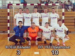 Ubedljiva pobeda futsalera “PP 192” na gostovanju u Valjevu