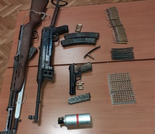 Bijelo Polje – Pronađeno više komada oružija