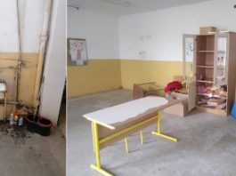 Dramatično stanje u Osnovnoj školi u Baću, potrebna zamena vrata i klupa, krečenje, obnova rasvete i grejanja