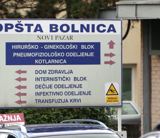 Samo dva nova prijema u Novom Pazaru, nema preminulih