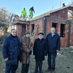 Muftija Dudić obišao izgradnju kuće porodici Koca