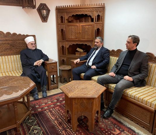 Predsjednik Mešihata primio delegaciju BNV S. Makedonije