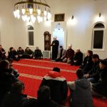 Muftija Dudić sa sjeničkim imamima u Draževiću