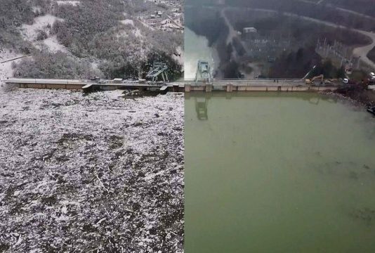 Pre i posle – munjevita akcija na jezeru