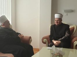 Predsjednik Mešihata Islamske zajednice u Srbiji dr. Mevlud ef. Dudić posjetio muftiju dr. Aziz ef. Hasanovića