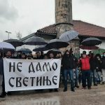Christians in Montenegro against the desecration of mosques
