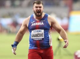 Novi rekord Srbije u bacanju kugle: Armin Sinančević fantastičan na mitingu u Beogradu