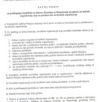 Lokalna uprava raspisala je Javni poziv za predlaganje kandidata za članove Komisije za finansiranje projekata nevladinih organizacija