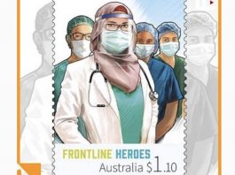 Australija: Doktorica s hidžabom na poštanskoj marki