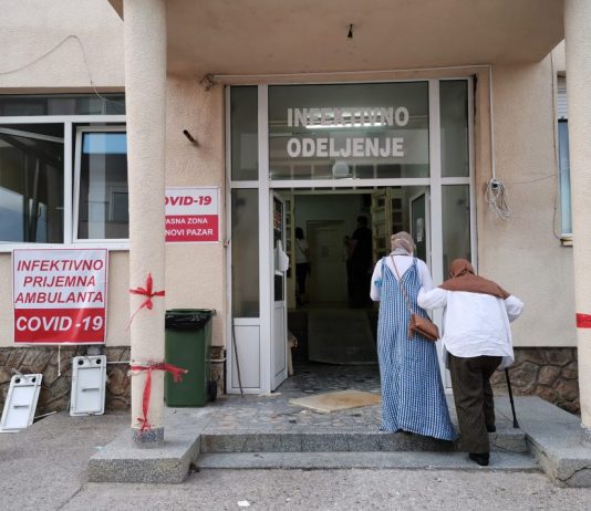 Novi Pazar: Pozitivno skoro 50 odsto testiranih, na lečenju 97 pacijenata