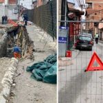 Zbog urušavanja dijela puta u blizini gradilišta, ulica Šabana Koče zatvorena za saobraćaj