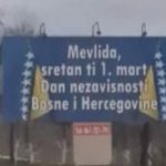 Direktorici koja je kaznila učenike zbog proslave Dana državnosti BiH na bilbordu čestitali 1. mart