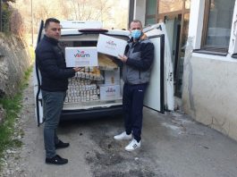 Donacija proizvoda zdrave hrane firme Es komerc stigla u pribojsku kovid bolnicu