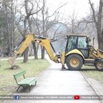 JKP “Lim” vrši plansku seču i sadnju novih stabala u Parku narodnih heroja u Prijepolju