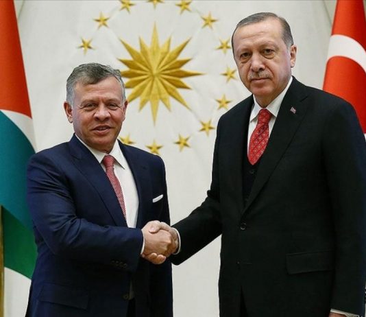 Erdogan razgovarao sa jordanskim kraljem Abdullahom II