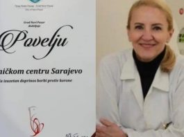 Sebija Izetbegović se zahvalila na povelji iz Novog Pazara: Bila nam je čast pomoći