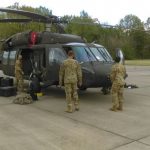 Na tuzlanski aerodrom sletjeli prvi američki vojni helikopteri