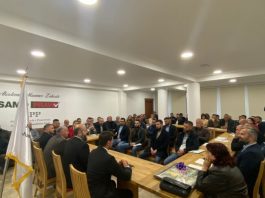 Masseneinschreibung von Bürgern in die SPP in Sjenica