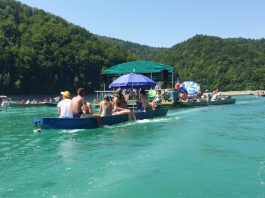 Smeće skratilo rutu Limske regate