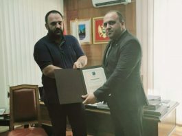 Berane: Zahvalnica Hajratu za doprinos tokom pandemije korona virusa