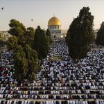 Desetine hiljada muslimana klanjalo bajram-namaz u džamiji Al-Aksa