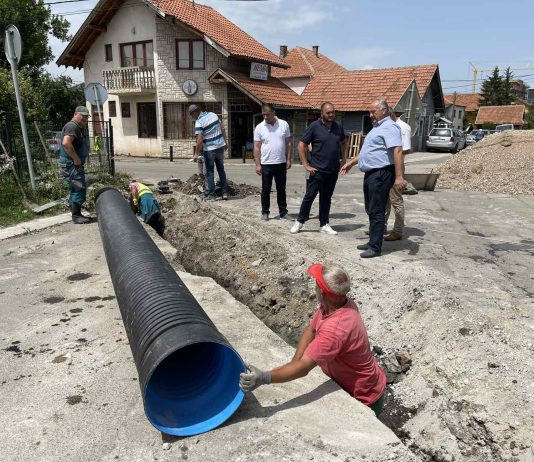 U toku rekonstrukcija Pešterske ulice u Sjenici